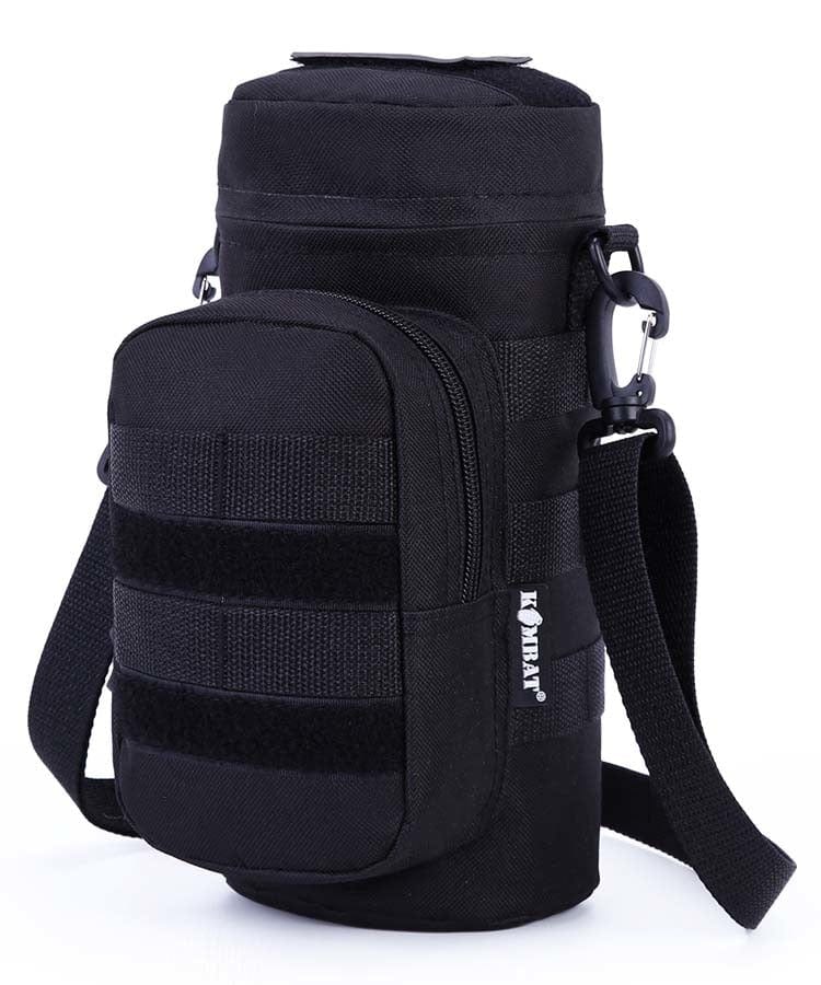 Kombat UK Canteen / Water Bottle Shoulder Bag - Black