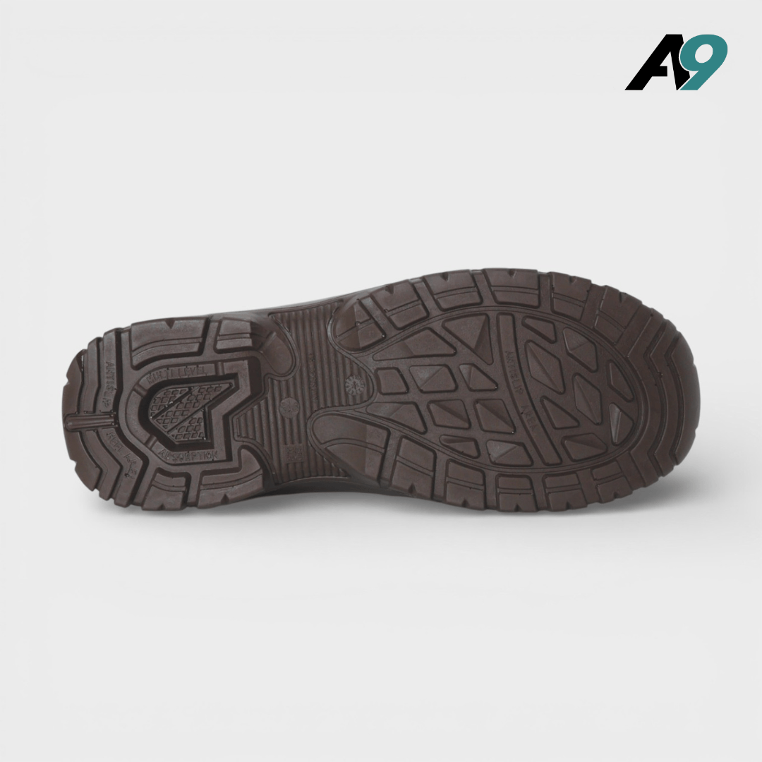 Alpha 9 Ranger Leather Patrol Boot Brown