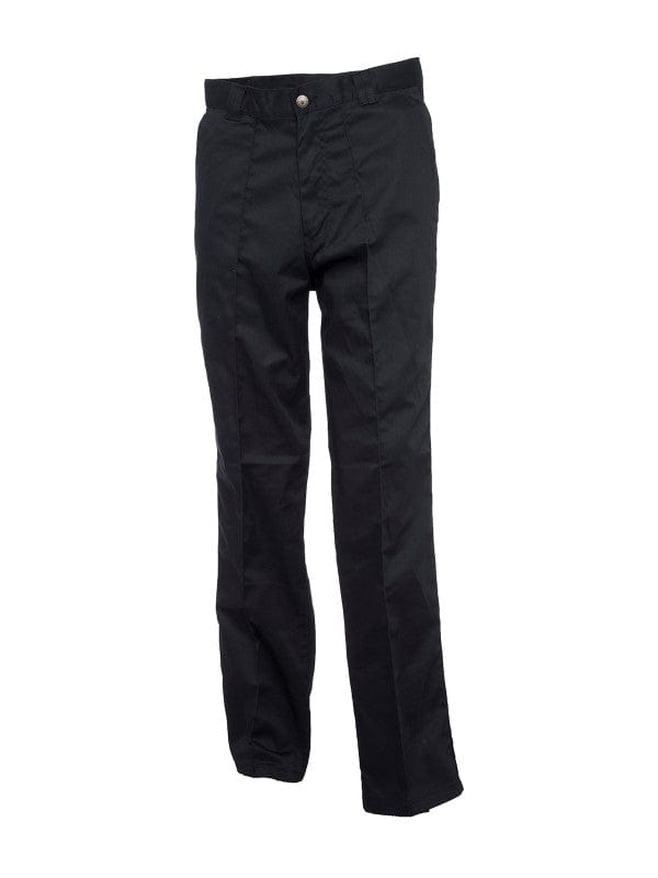Workwear trousers with sewn in seam