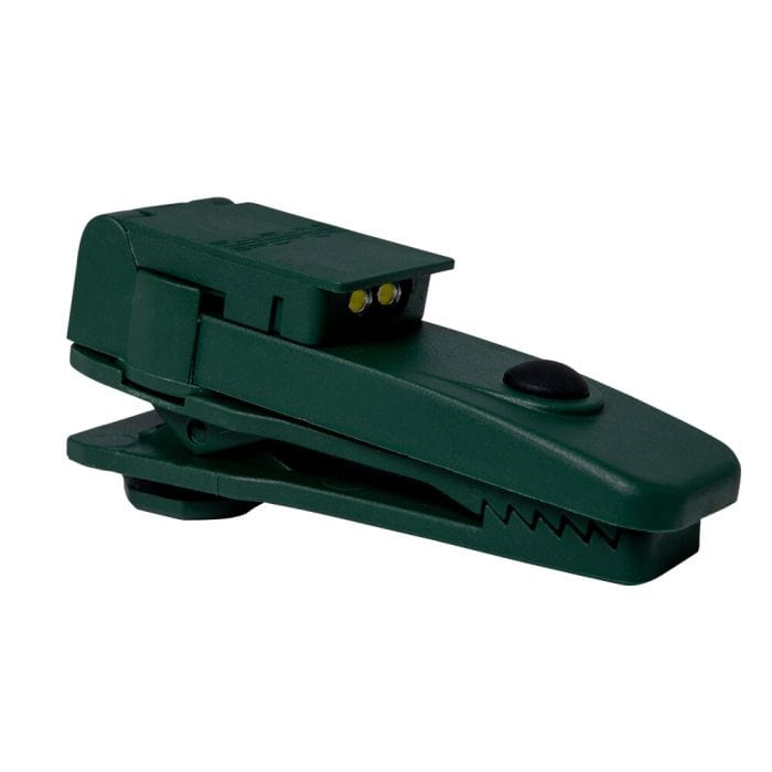 Blueline Torches Blueline Spot-On Dual LED Dock Light - With Built in Vest Dock Midnight Green