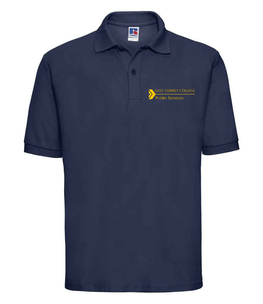 Russell ESC ESC Public Services Polo Navy