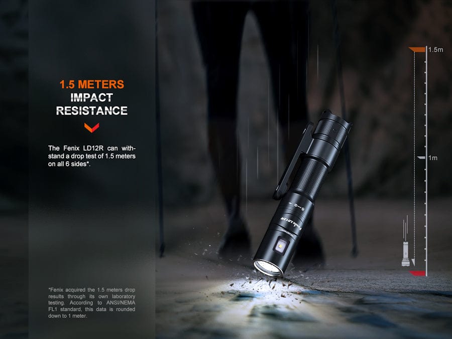 Fenix Torches Fenix LD12R Dual Light Source Rechargeable Torch