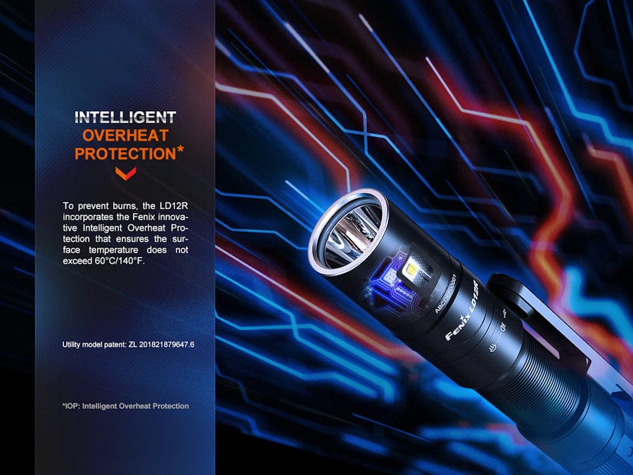 Fenix Torches Fenix LD12R Dual Light Source Rechargeable Torch