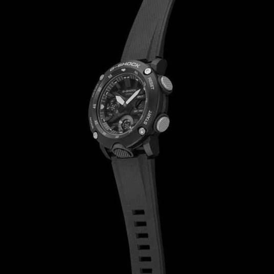 Alt text: G-SHOCK GA-2000S-1A 200 metre water resistant watch