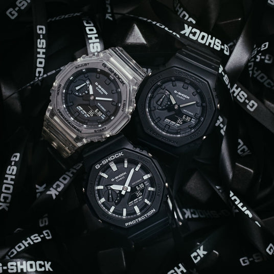 G-Shock GA-2100-1AER lightweight watch with shock resistant construction