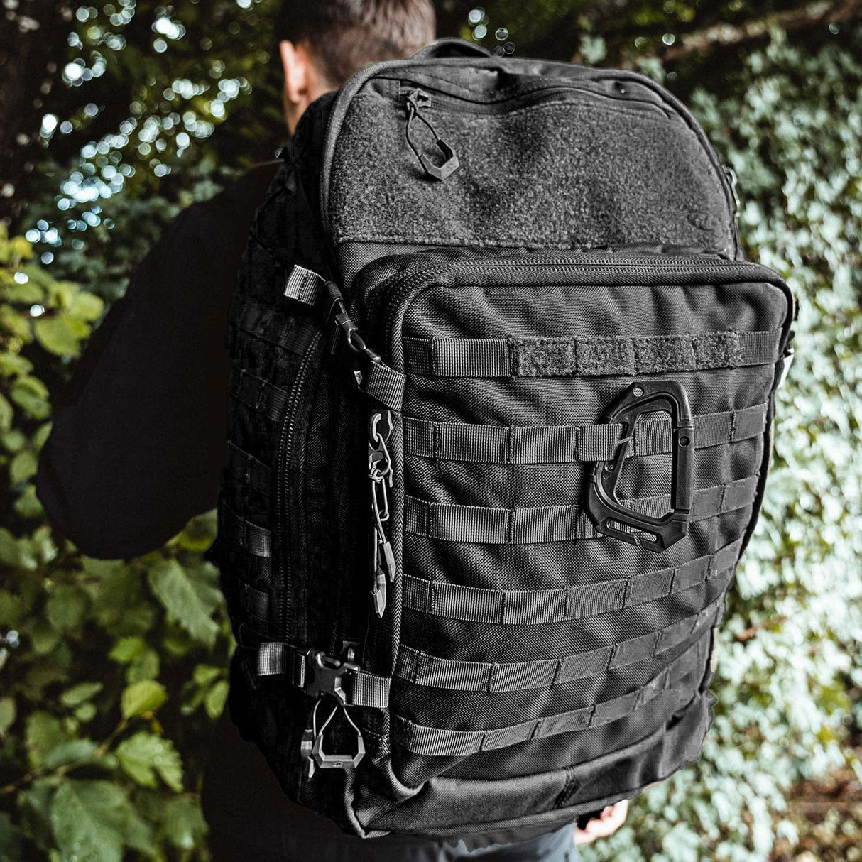 Highlander Bags Highlander Harrier Full Clamshell Pack - 45L Black