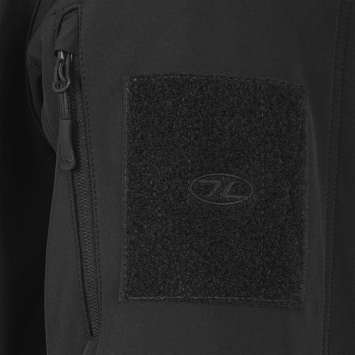 Highlander Coats Highlander Tactical Softshell Jacket Black