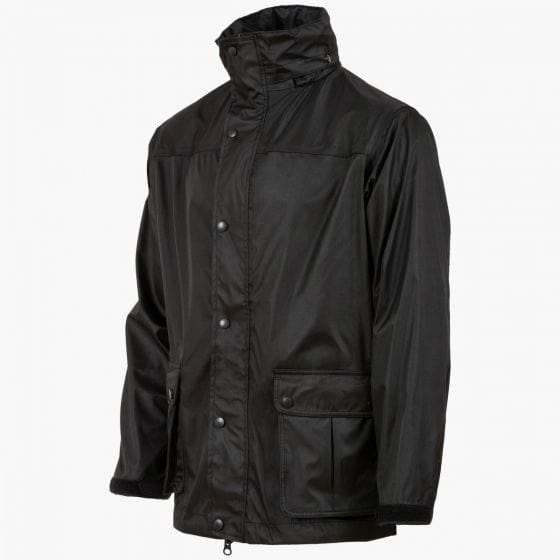 Highlander Coats Highlander Tempest Waterproof Jacket Black
