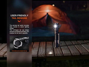 Fenix LD12R Dual Light Source Rechargeable Torch