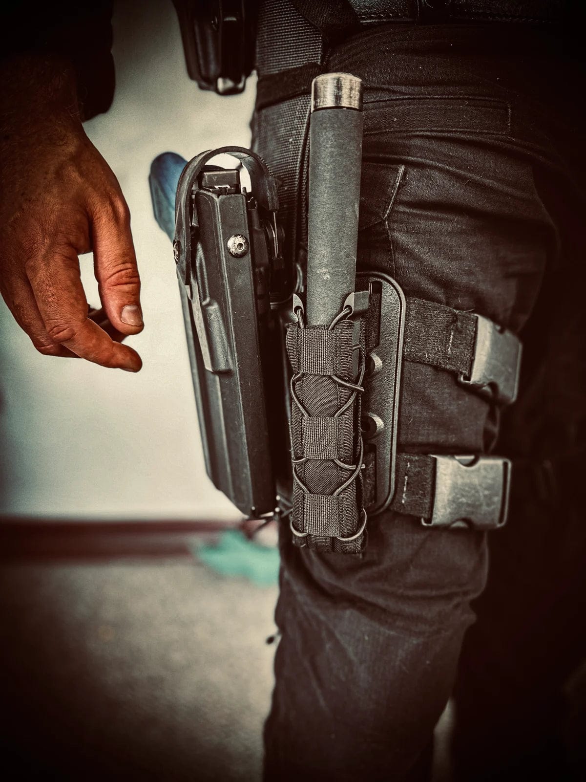 KMP UK Tactical Baton Holders KMP Molle Baton Holder