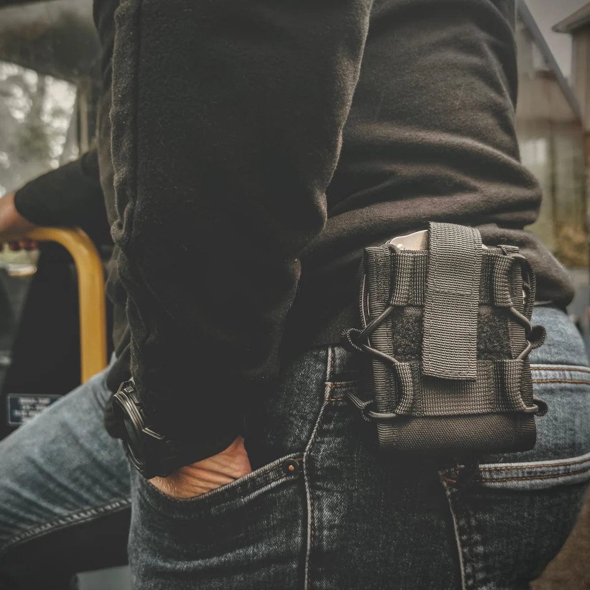 KMP UK Tactical Handcuff Pouch KMP UK TACTICAL COVERT Cuff Pouch