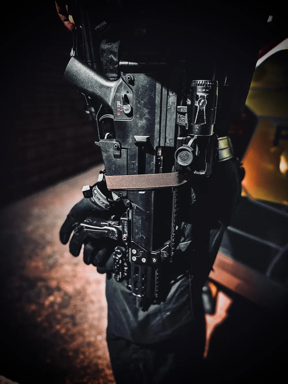 KMP UK Tactical retention KMP UK Tactical Weapon Retention Strap Black