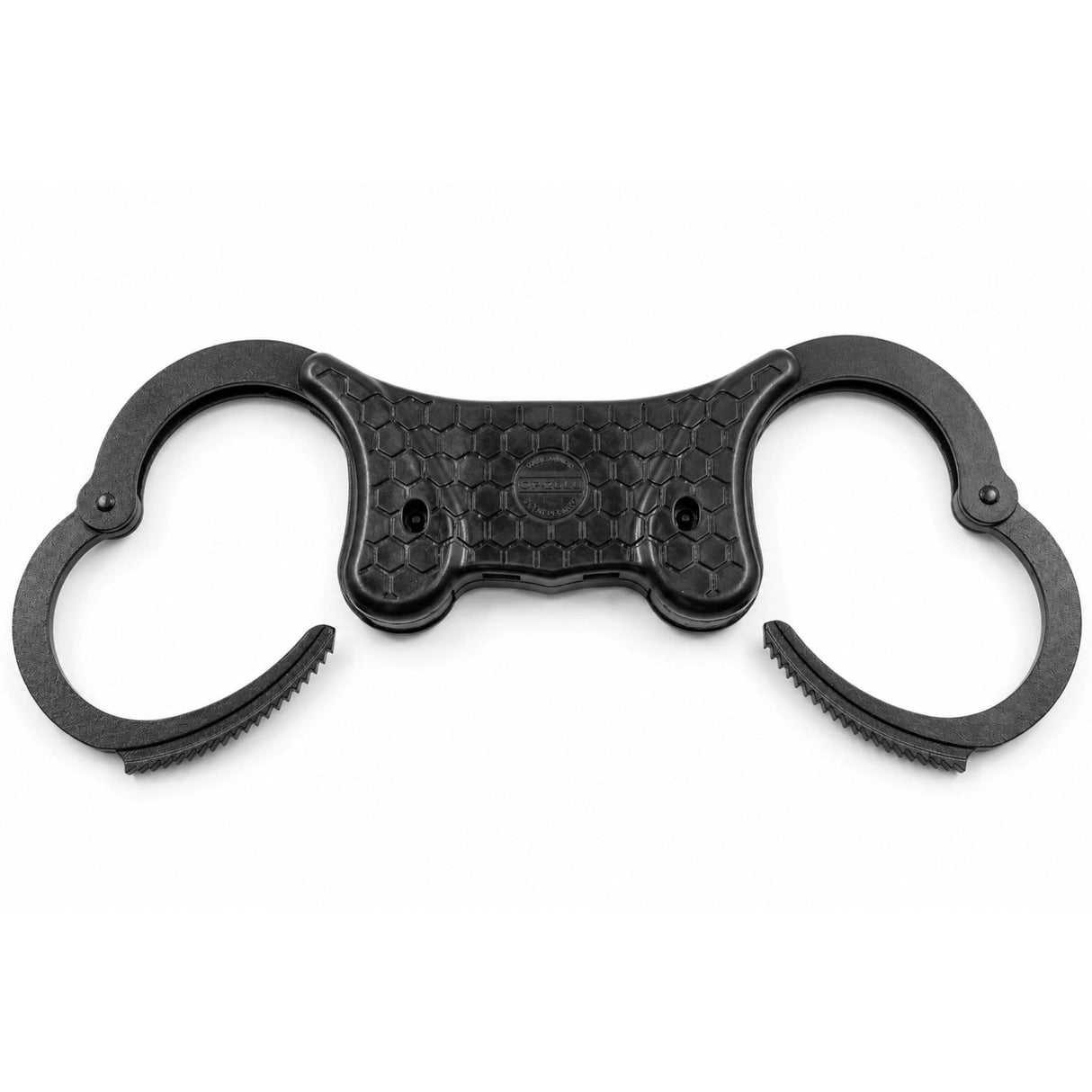 OP Zulu Handcuff Op Zulu Rigid Handcuffs Black 2 Sided Lock