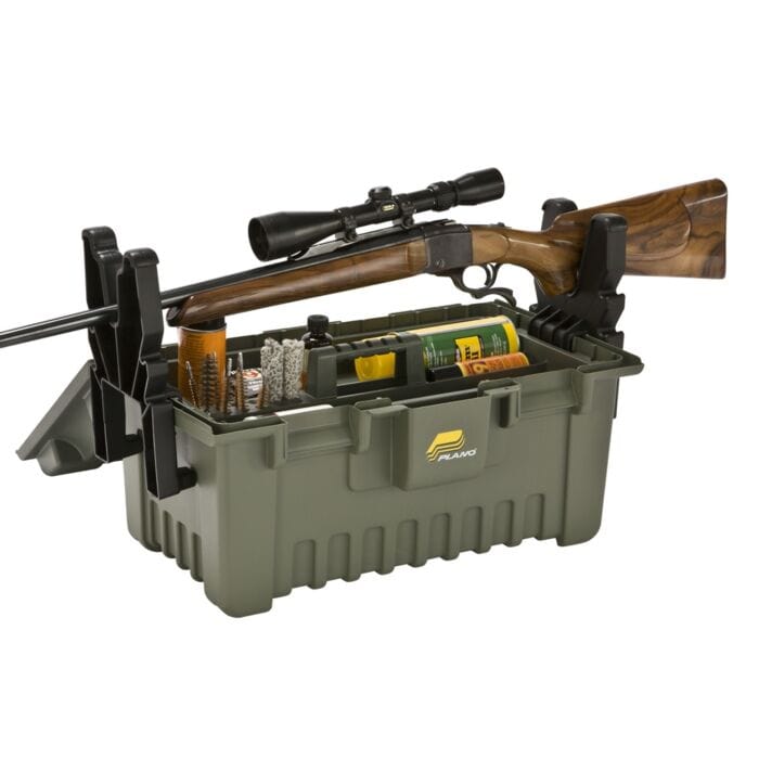 Plano Firearms Accessories Plano Extra Large Shooters Case With Yoke System, Olive Green