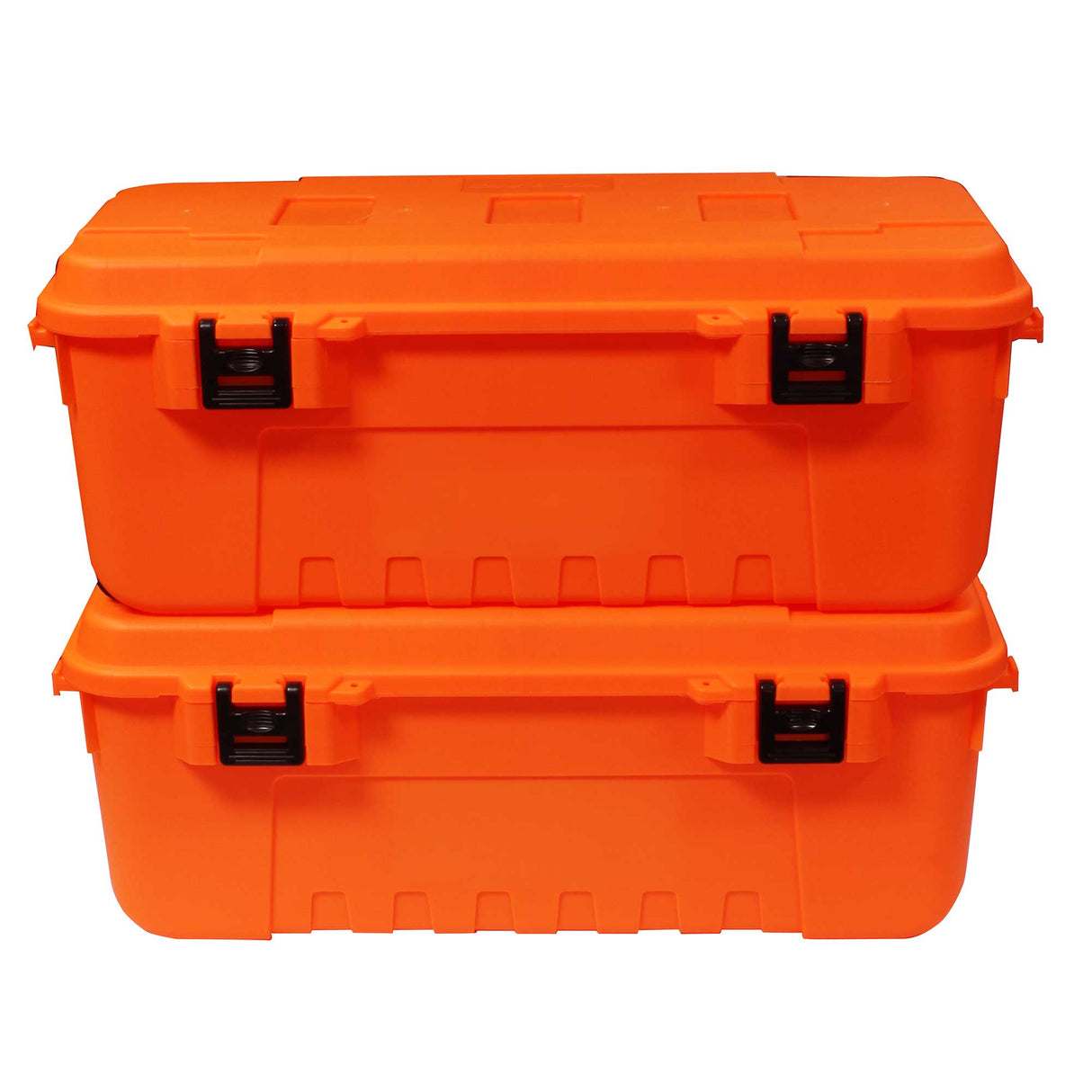 Plano Storage Box Large - Double Pack Plano Tactical Storage Trunks, Orange