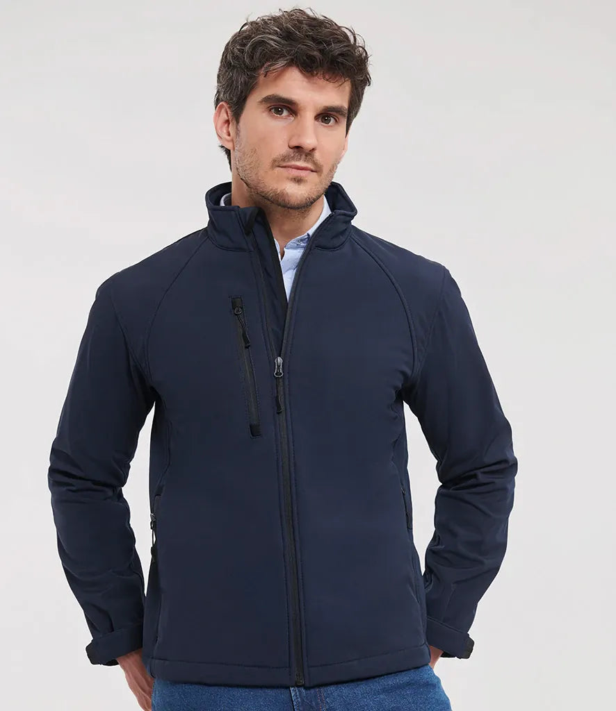 Russell Coats Russell Soft Shell Jacket Navy