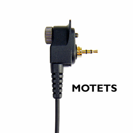 PJ&RHS Earpieces Airwaves Acoustic Tube Radio Listen Only Earpiece for Tetra Motorola MTH650 MTH800 series