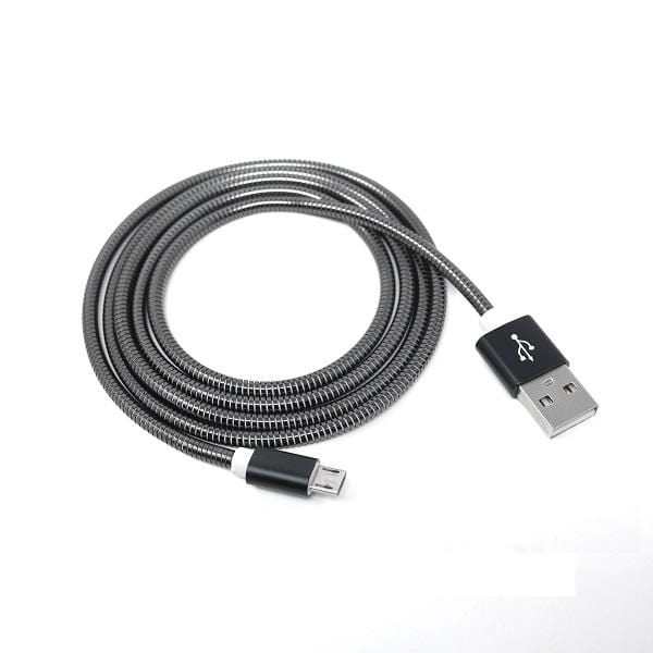 Black Micro rugged USB cable 