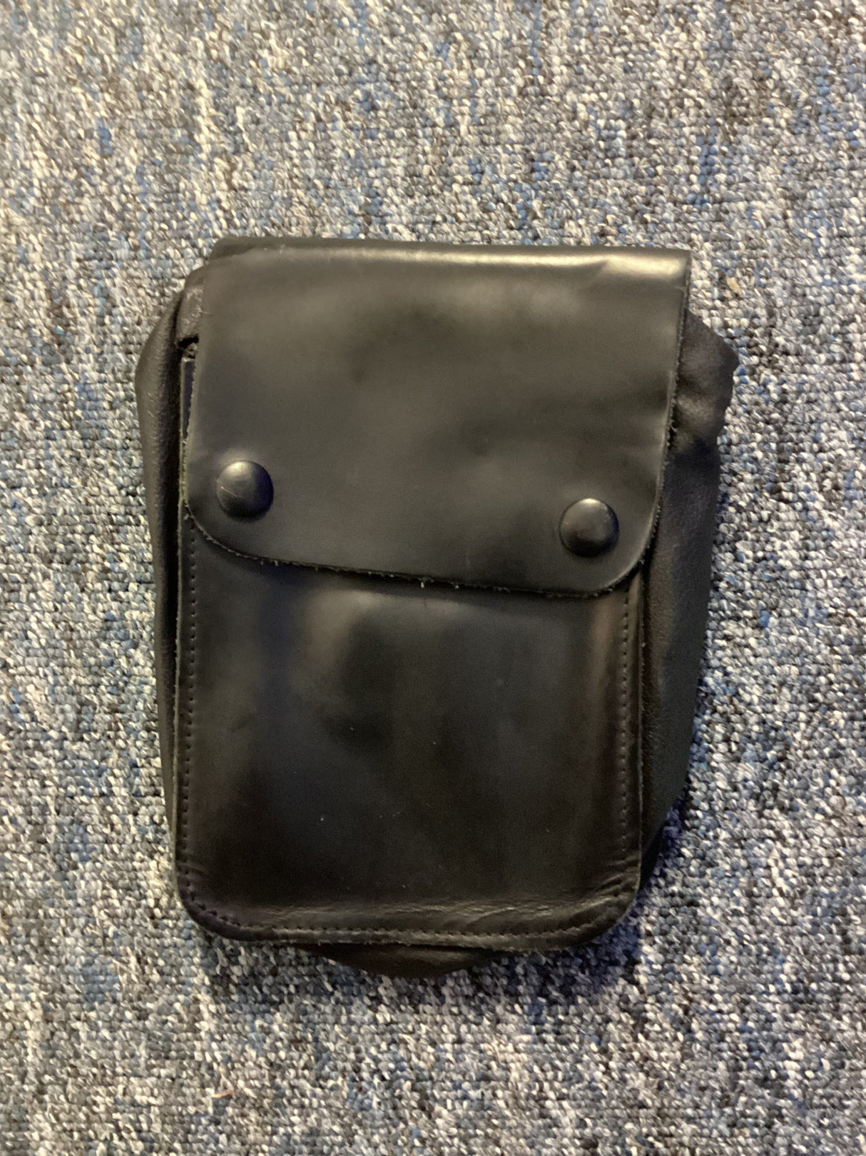Police Surplus Police Uniform Black Notebook Pouch Z – 868 Leather (Used – Grade A)