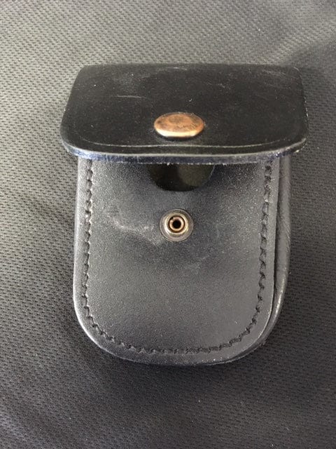 Police Surplus Police Uniform Black Pouch Leather 9200 (Used - Grade A)