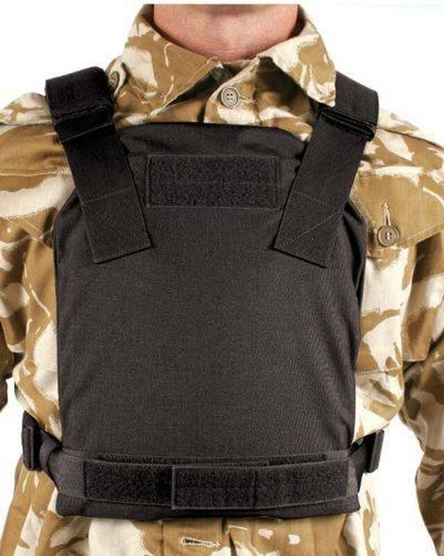 Edgar Brothers Vests Blackhawk Low Vis Plate Carrier Black - Large