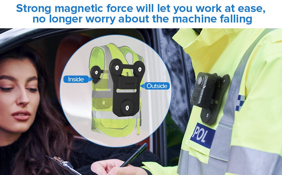 Amazon BOBLOV Body Camera Magnet Mount 12x10cm