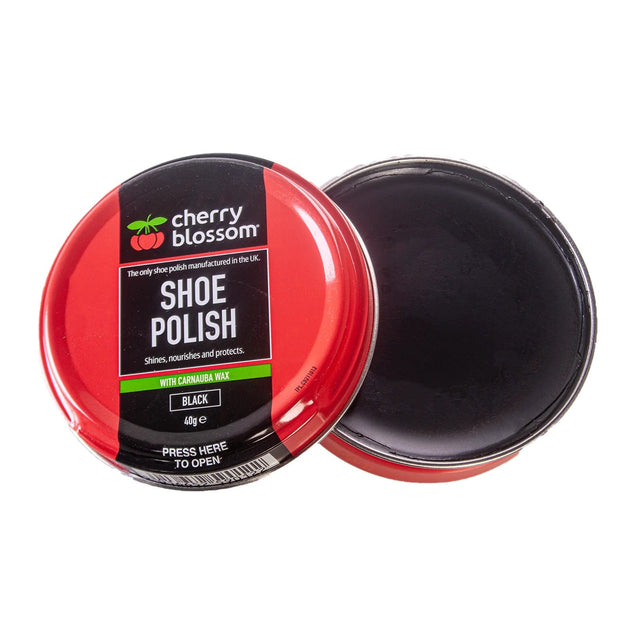 Cherry Blossom Boot Accessories Cherry blossom 50ml Shoe Polish Black