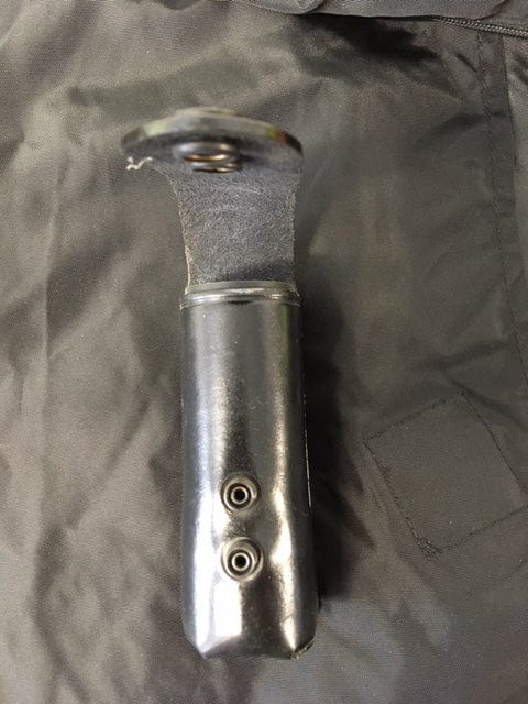 Police Surplus Police Uniform CS-6 CS Spray Holder, Met Police Issue, Leather (Used – Grade A)