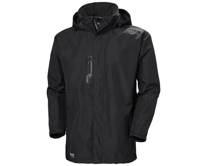 Helly Hansen Coats Helly Hansen Manchester Waterproof Shell Coat Black