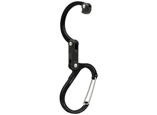 Heroclip Key Holders Heroclip Medium Gear Clip Stealth Black