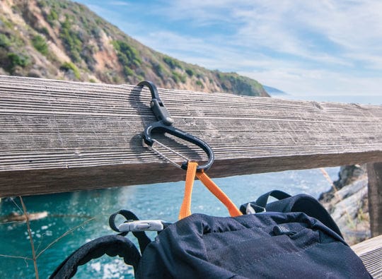 Heroclip Key Holders Heroclip Medium Gear Clip Stealth Black