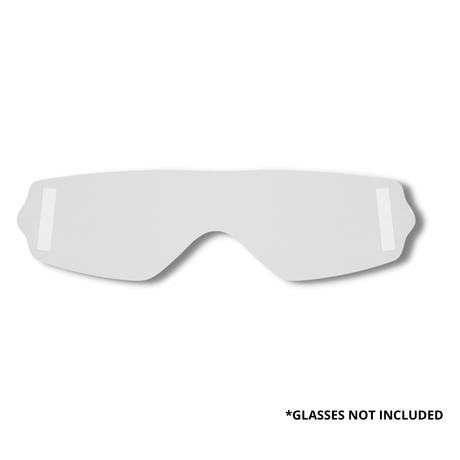 JSP Glasses Accessories JSP EVO®/Thermex™ Goggle Peel Off Visor Cover (Pack of 10)