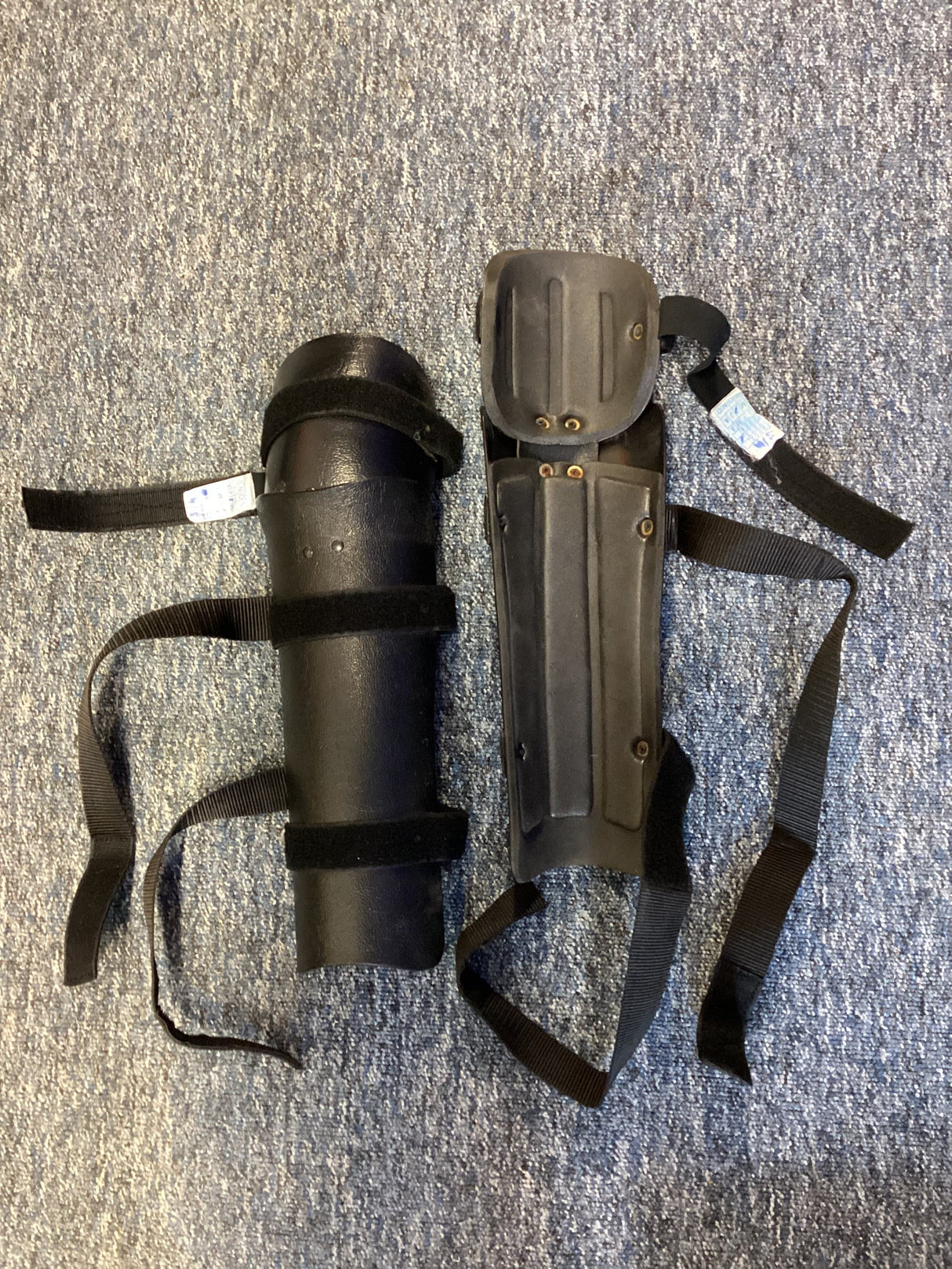 Police Surplus Police Uniform Knee Shin Leg Pads, plain surface (Used – Grade A)