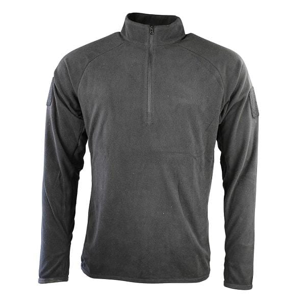 Kombat UK Alpha Mid-Layer Fleece - Black