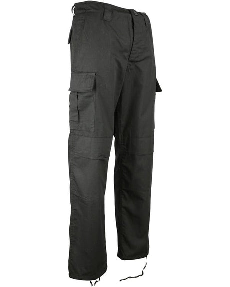 Kombat UK Ltd Trousers Kombat UK M65 BDU Ripstop Combat Trousers Black