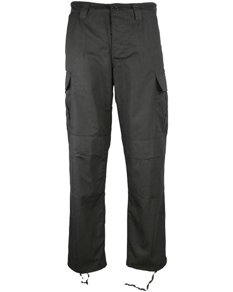 Kombat UK Ltd Trousers Kombat UK M65 BDU Ripstop Combat Trousers Black