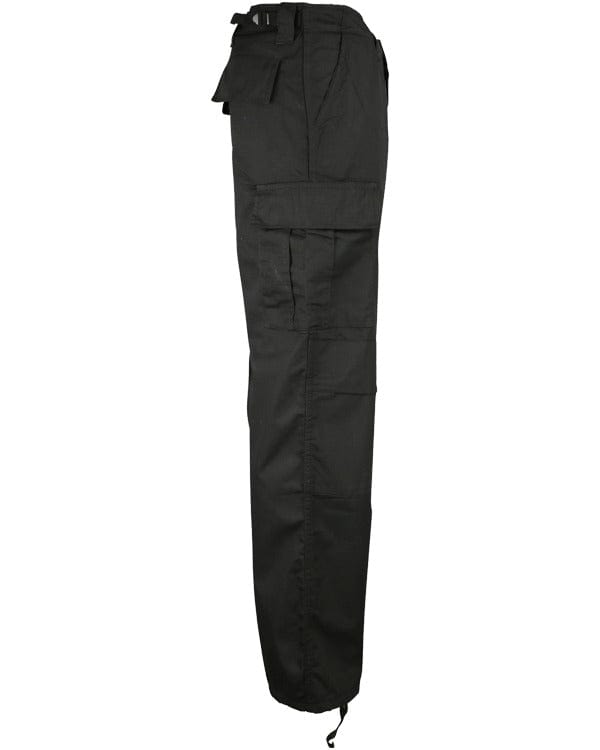 Kombat UK Ltd Trousers Kombat UK M65 BDU Ripstop Combat Trousers Black