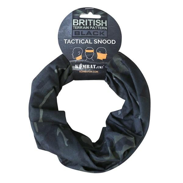 KOMBAT UK TACTICAL SNOOD BTP BLACK