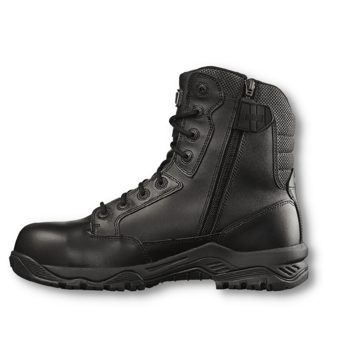 Magnum Boots Magnum Strike Force 8 Waterproof Side Zip Composite Toe and Plate Safety Boot