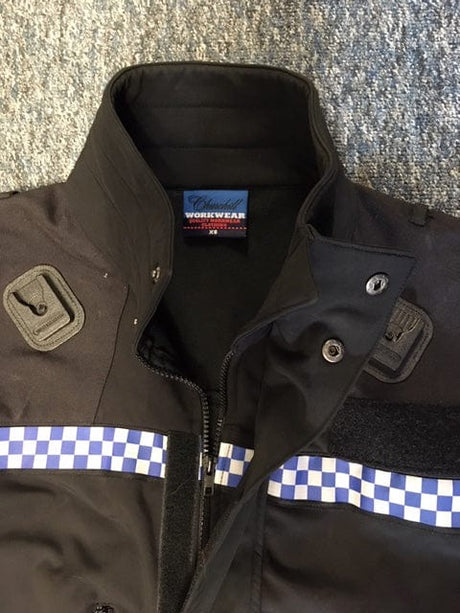 Police Surplus Police Uniform NPU Soft Shell Polartec Fleece Blouson Jacket, Churchill 2006,  (Used - Grade A)