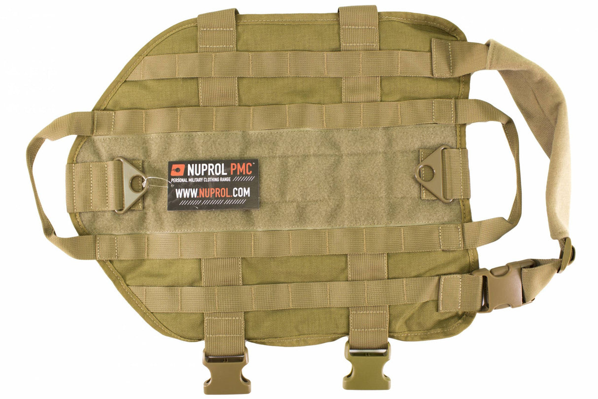 Nuprol Dog Accessories Nuprol Tactical Dog Vest - Medium - Tan
