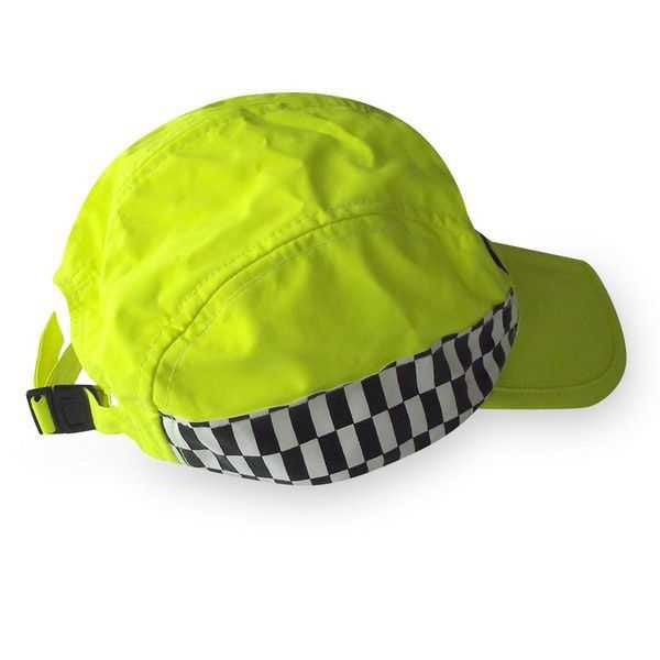 Op. Zulu Folding Police Contact Cap Hi-Viz Yellow