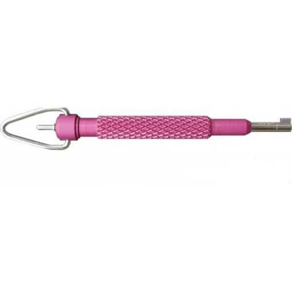 OP Zulu Cuff Keys Op Zulu Handcuff Key - Round Swivel Pink