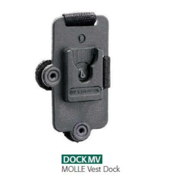 Peter Jones Black Klick fast Dock for a MOLLE vest