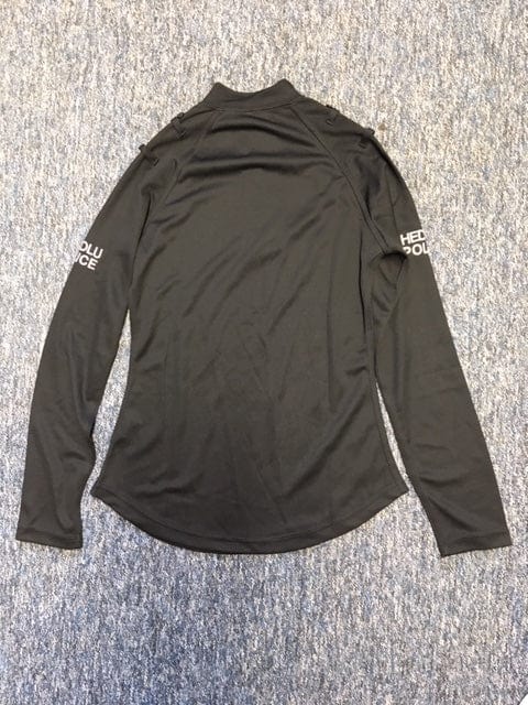 Police Surplus Police Uniform Police Uniform Wicking Top, Heddlu, Women's, Black, Long Sleeve (Used – Grade A)