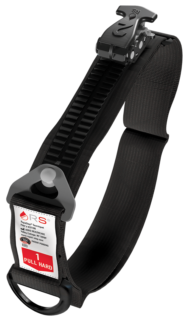 Rapid Stop First Aid Black Rapistop Tourniquet
