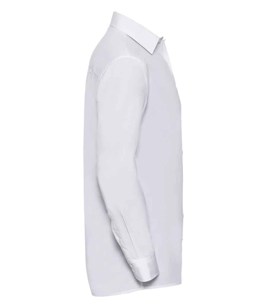 Pencarrie Tops Russell Long Sleeve Shirt - White
