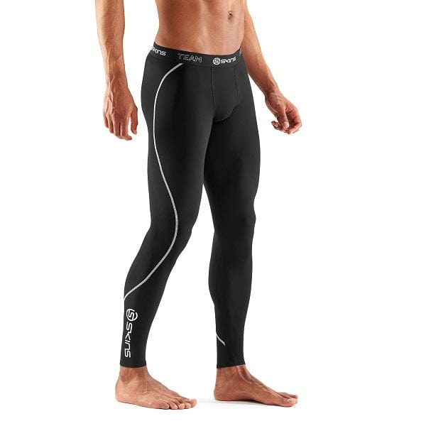 SKINS DNAmic Team Thermal Mens Long Tights Black