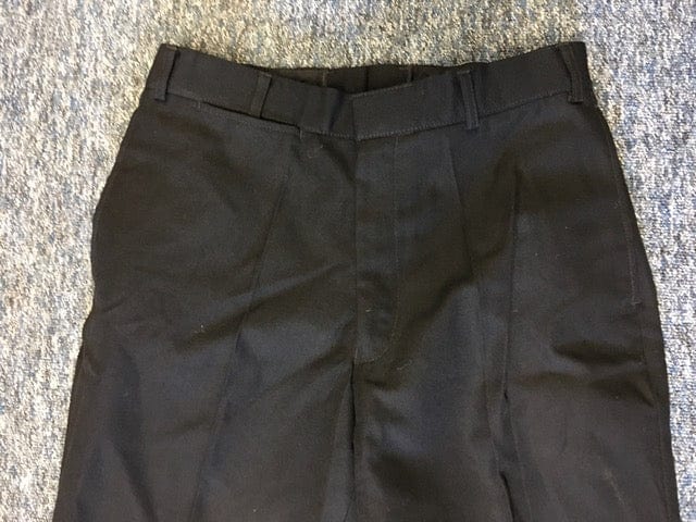 Police Surplus Police Uniform Trousers Men’s, black, mixed fabrics and styles (Used – Grade A)
