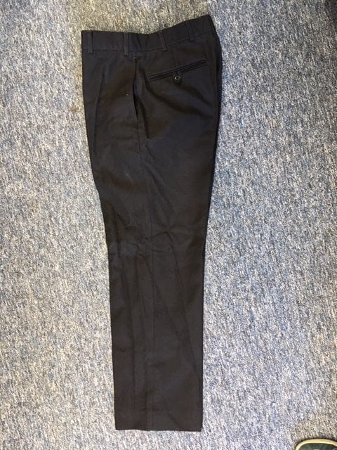 Police Surplus Police Uniform Trousers Men’s, black, mixed fabrics and styles (Used – Grade A)